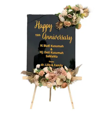 Papan Bunga Akrilik Johunut